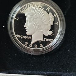 2023 S PEACE DOLLAR GEM PROOF 