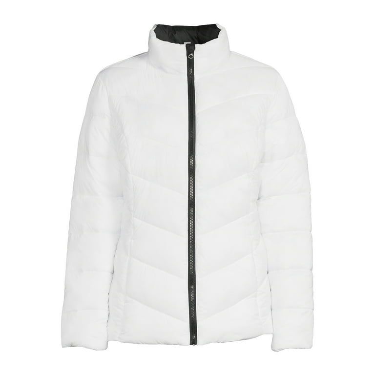 White Puffy Jacket 