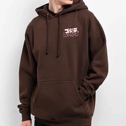 Santa Cruz x Godzilla Hand Brown Hoodie