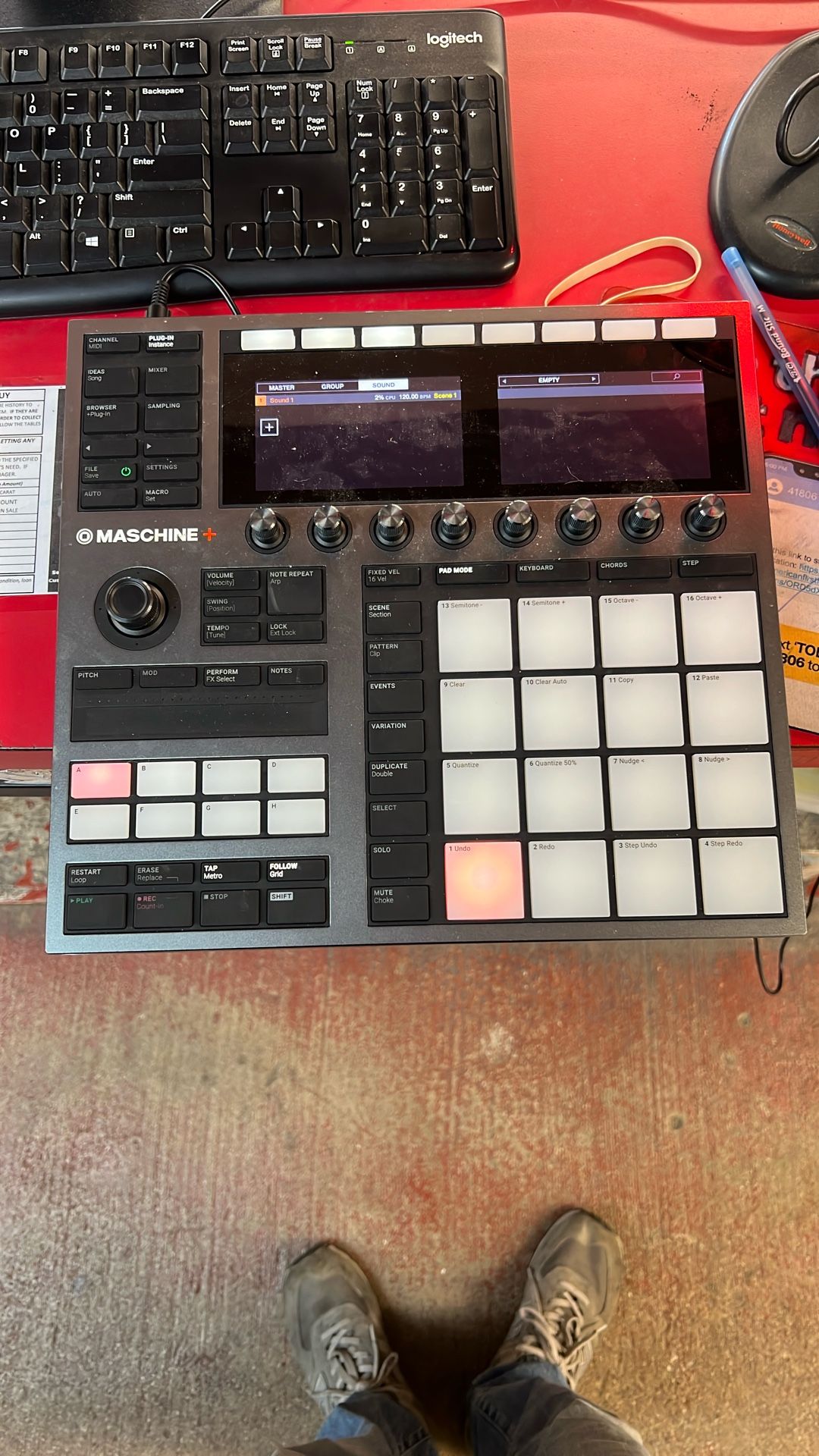 Multitrack Recorder “Native Instrument” Machine +