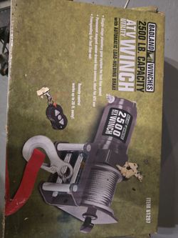 2500 lbs winch new in box