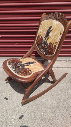 Bicentennial Folding Rocking Chair