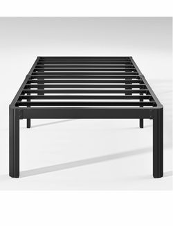 Two twin platform bed frames