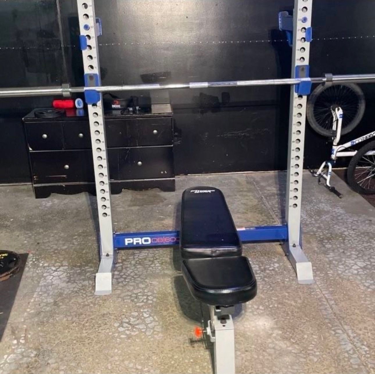 Gym Equipment , weight stand ,weights ,bench, Olympic bar