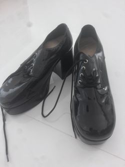 Men’s Patent Shoes Costume