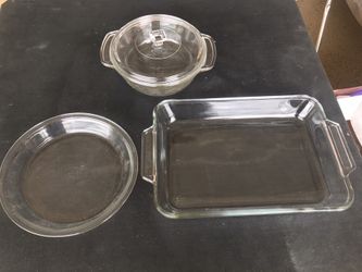 Glass pot set