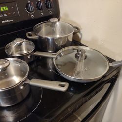 Farberware And IM Eight Piece Cookware Set With Lids