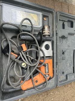 Ridged Power Drill. Heavy Duty