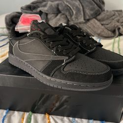 Jordan 1 Low Travis Scott Black Phantom