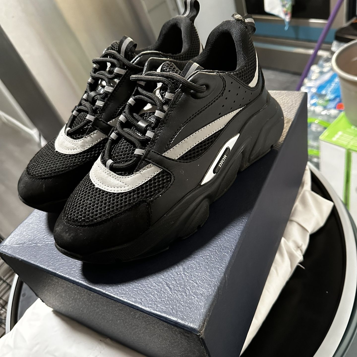 Dior sneakers cheap b22 black