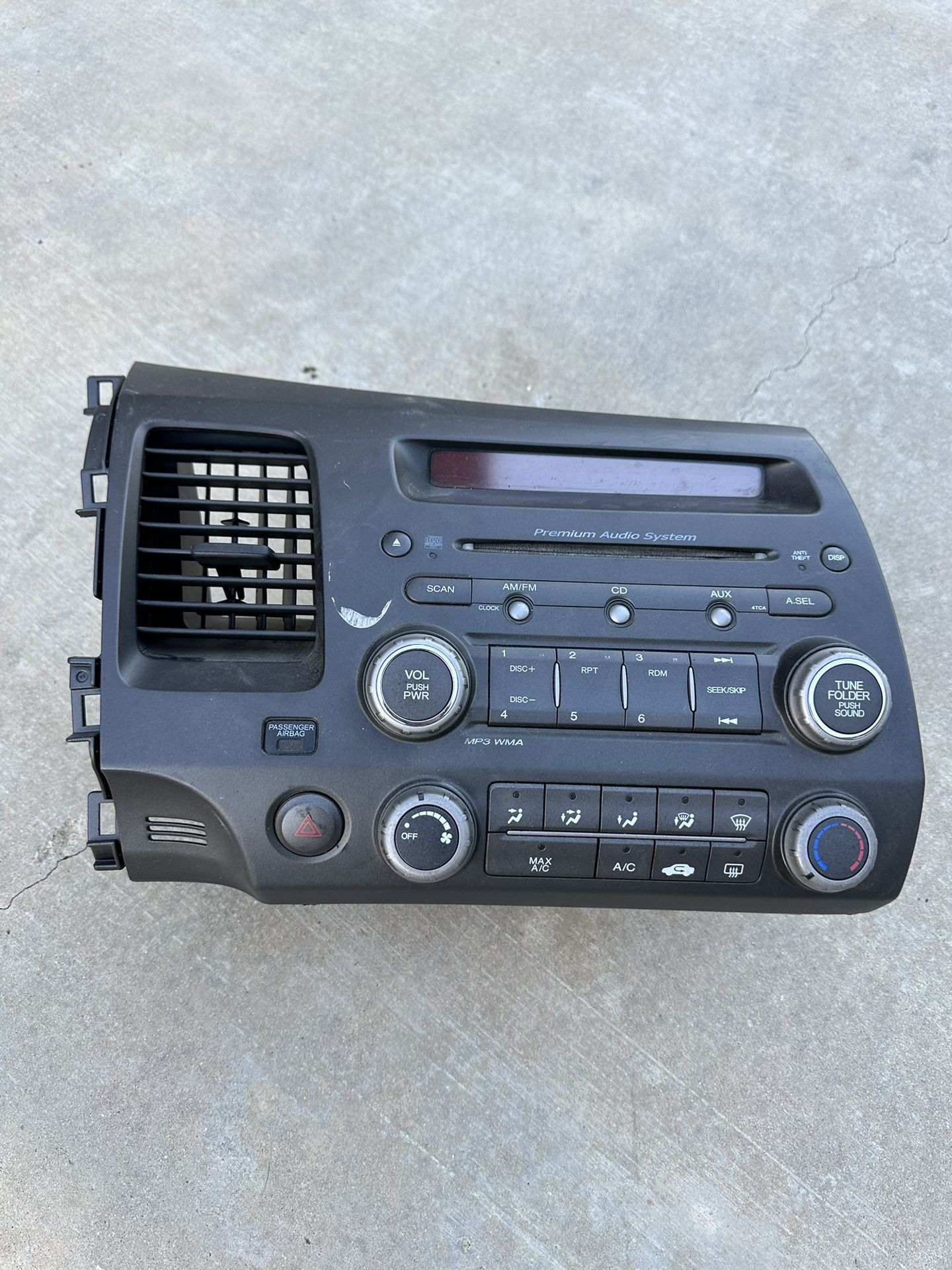Civic Si Radio