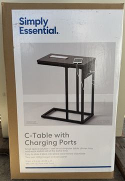 C-Table with Charging Ports