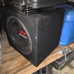 Renegade Subwoofer And Amplifier 