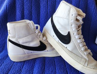 Nike Blazer Mid 77 Vintage White Black All Size CZ1055-100 Classic Youth 3.5Y