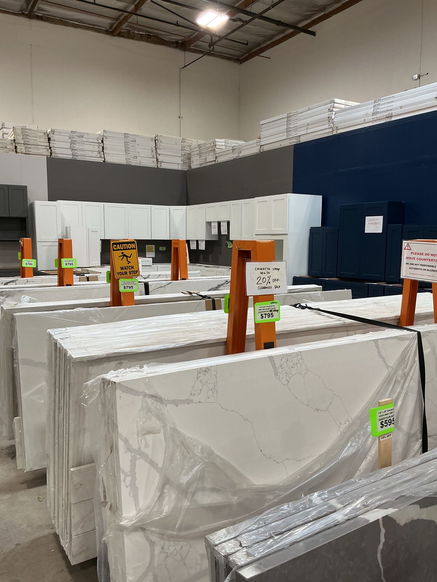 10% OFF 110x26 QUARTS Pre-Fab Countertops
