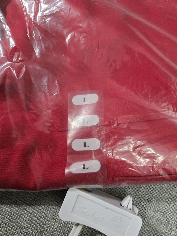Large Red Men's Scrubs