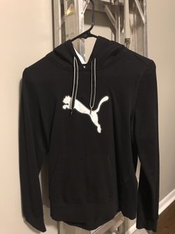 black puma sweater