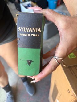 Vintage radio tubes