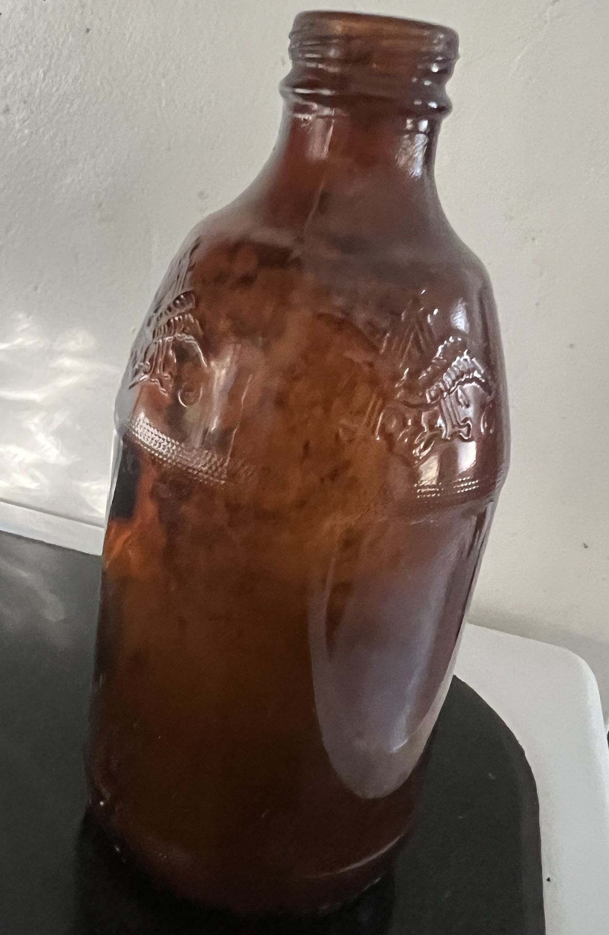 Vintage Budweiser Beer Bottle.
