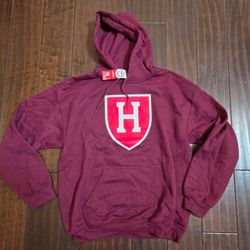 New Harvard University Hoodie Sz M