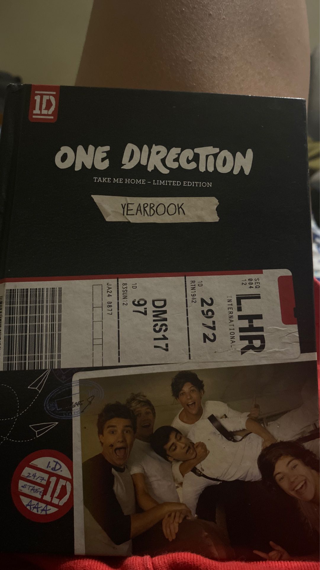 One direction limited edition take me home yearbook plus cd