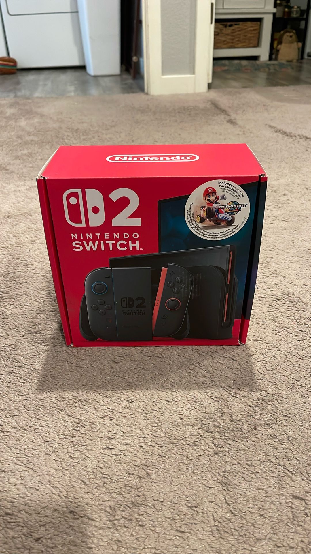 New Nintendo Switch 2 Mario Kart World Bundle