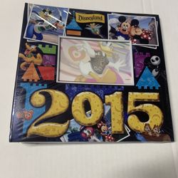 Disney 2015 Picture Photo Album Disneyland Resort Authentic New Sealed
