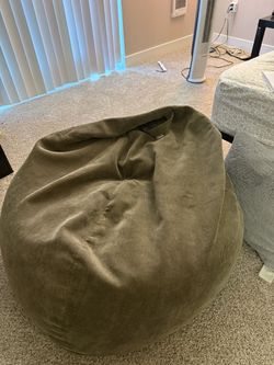 Large Corduroy Bean Bag Chair