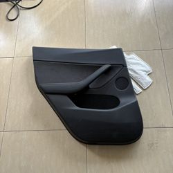 Tesla Model Y Rear LH Door Panel Black OEM