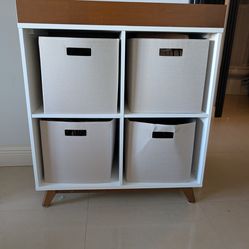 Million Dollar Baby Changing Table / Storage Unit with Bins