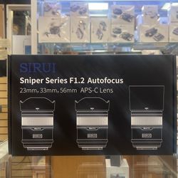 Sirui Sniper Series F1.2 Autofocus 3 Lens Kit
