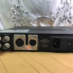 AXON DIGITAL DESIGN AUDIO MONITOR MIXER AMM-80 & LTC INSERTER TCI 80N w/ Manuals