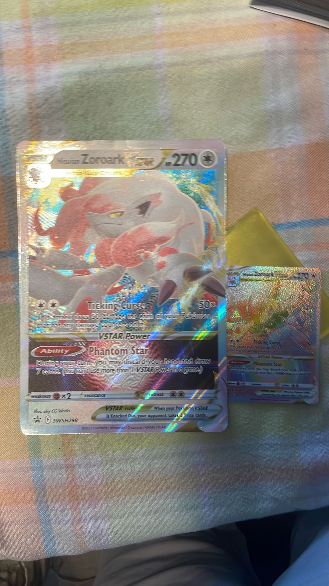 Hisuuian Zoroark Vstar Bundle
