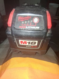 Milwaukee M18 RedLithium HD 9.0 Battery