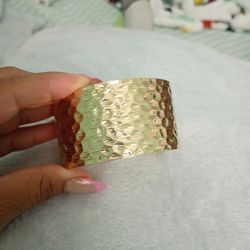 Gold Bangle Bracelet Plated 