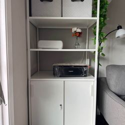 IKEA TROTTEN Cabinet Stainless steel with Sliding Doors