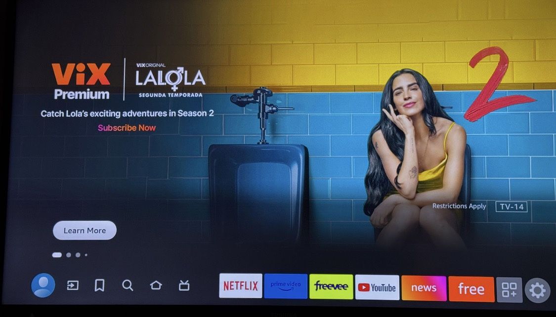 50 Inch Toshiba Firestick Smart TV