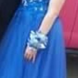 Blue Prom Dress