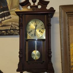 Mahogany 31 Days Clock