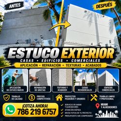 Plaster estuco exterior