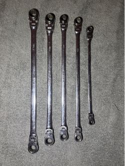 Matco Tools Double Box Flex Head Ratcheting Wrench Set