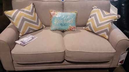 Brand new assembled loveseat