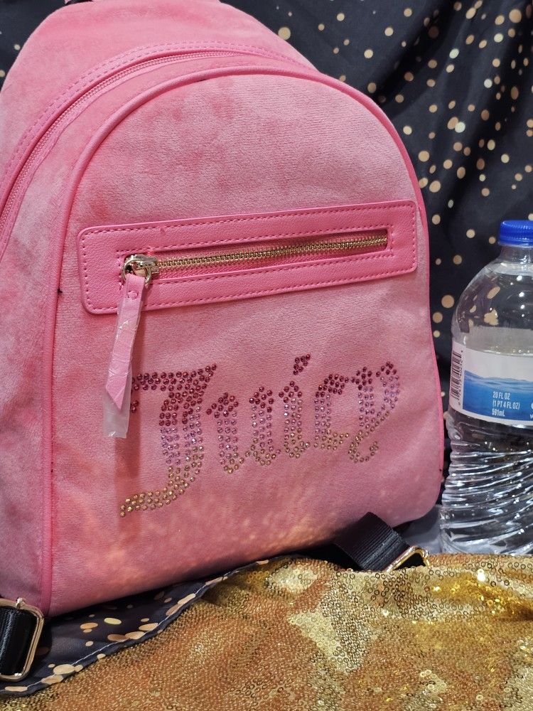 Juicy Couture Pink Lemonade Big Spender Backpack 