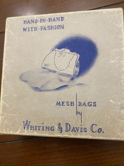 Vintage Mesh By Bags Whiting & Davis Co.