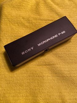 Sony microphone