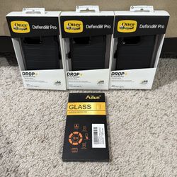 3 OtterBox Defender Series Pro iPhone 14 Pro case