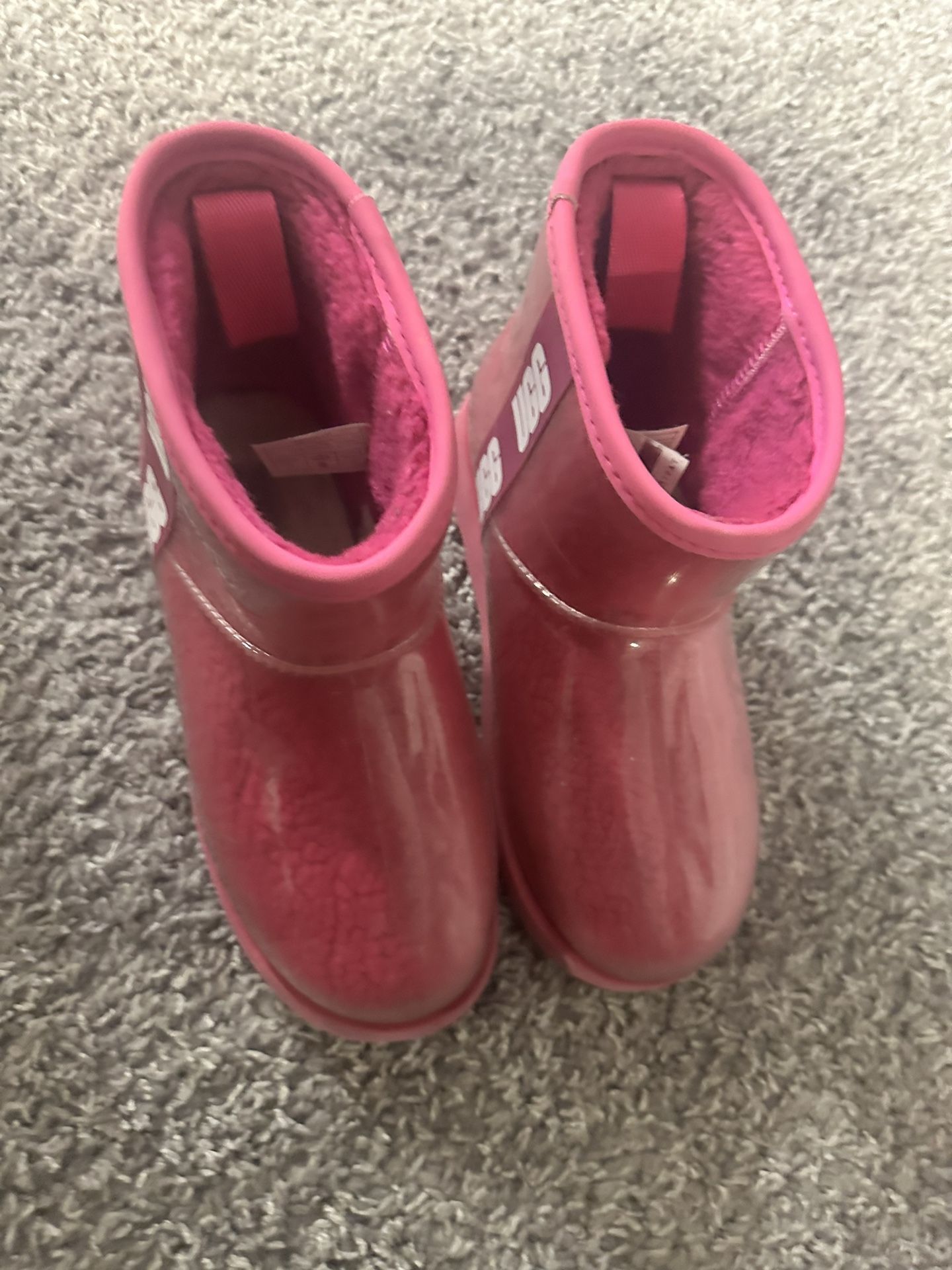 Kid Pink Ugg Boots 