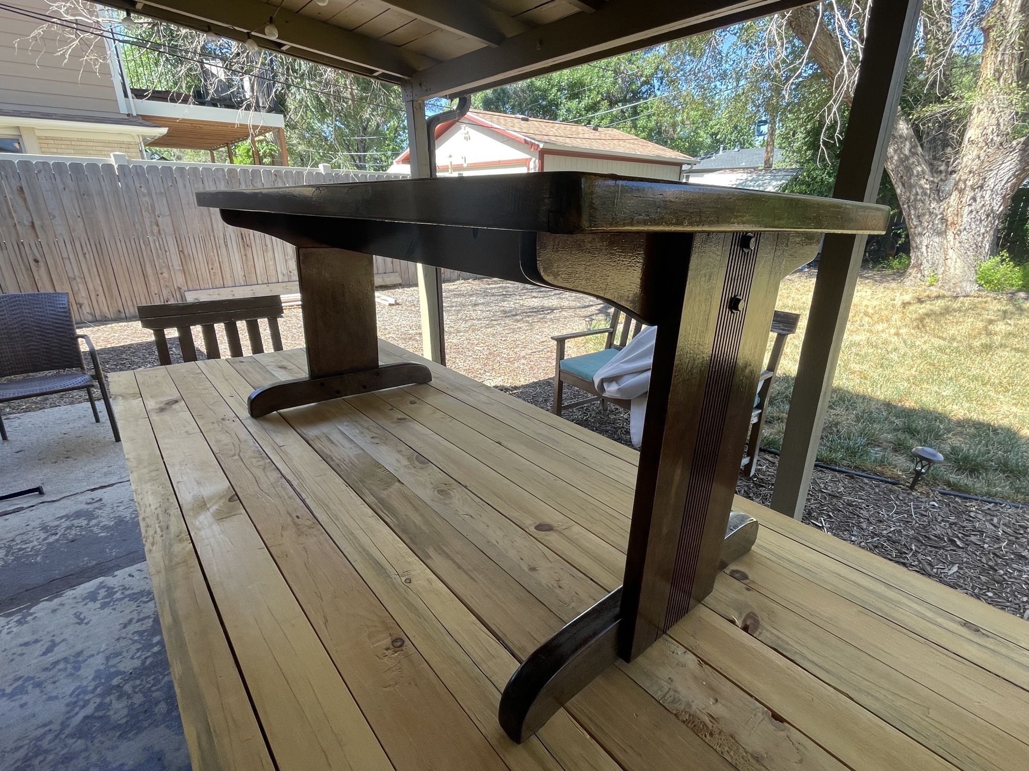 Refinished Denver Public School Desk - Goldrick Elementary