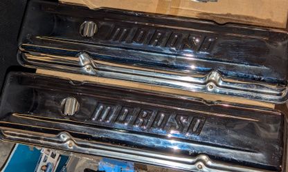 Vintage Moroso Valve Covers,