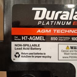 H7 DURALAST ELITE BATTERY 